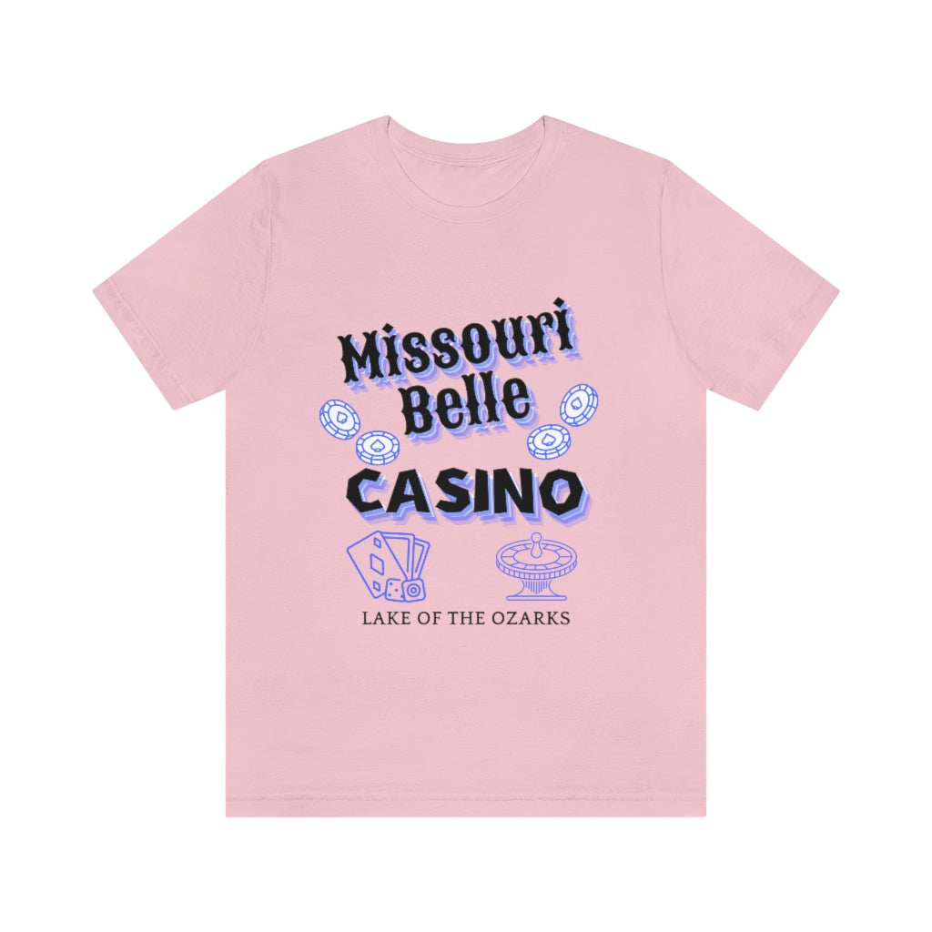 Missouri Belle Casino Lake of the Ozarks Unisex Jersey Short Sleeve Tee