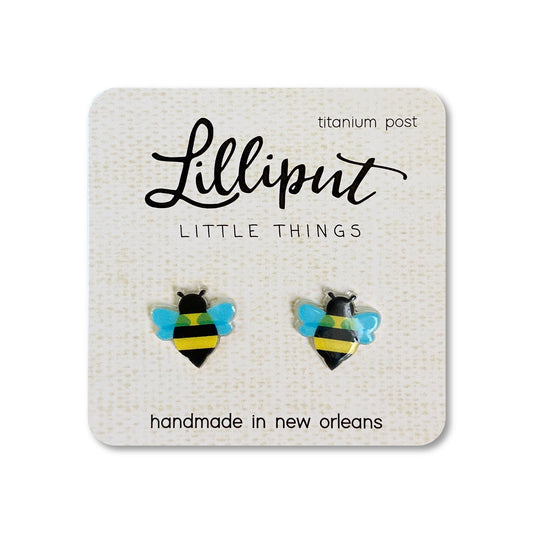 Lilliput Little Things Honey Bee Earrings