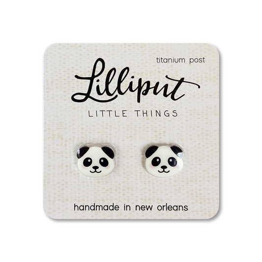 Lilliput Little Things Panda Earrings