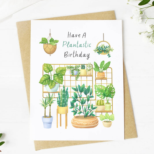 Big Moods - "Have A Plantastic Birthday" Greeting Card