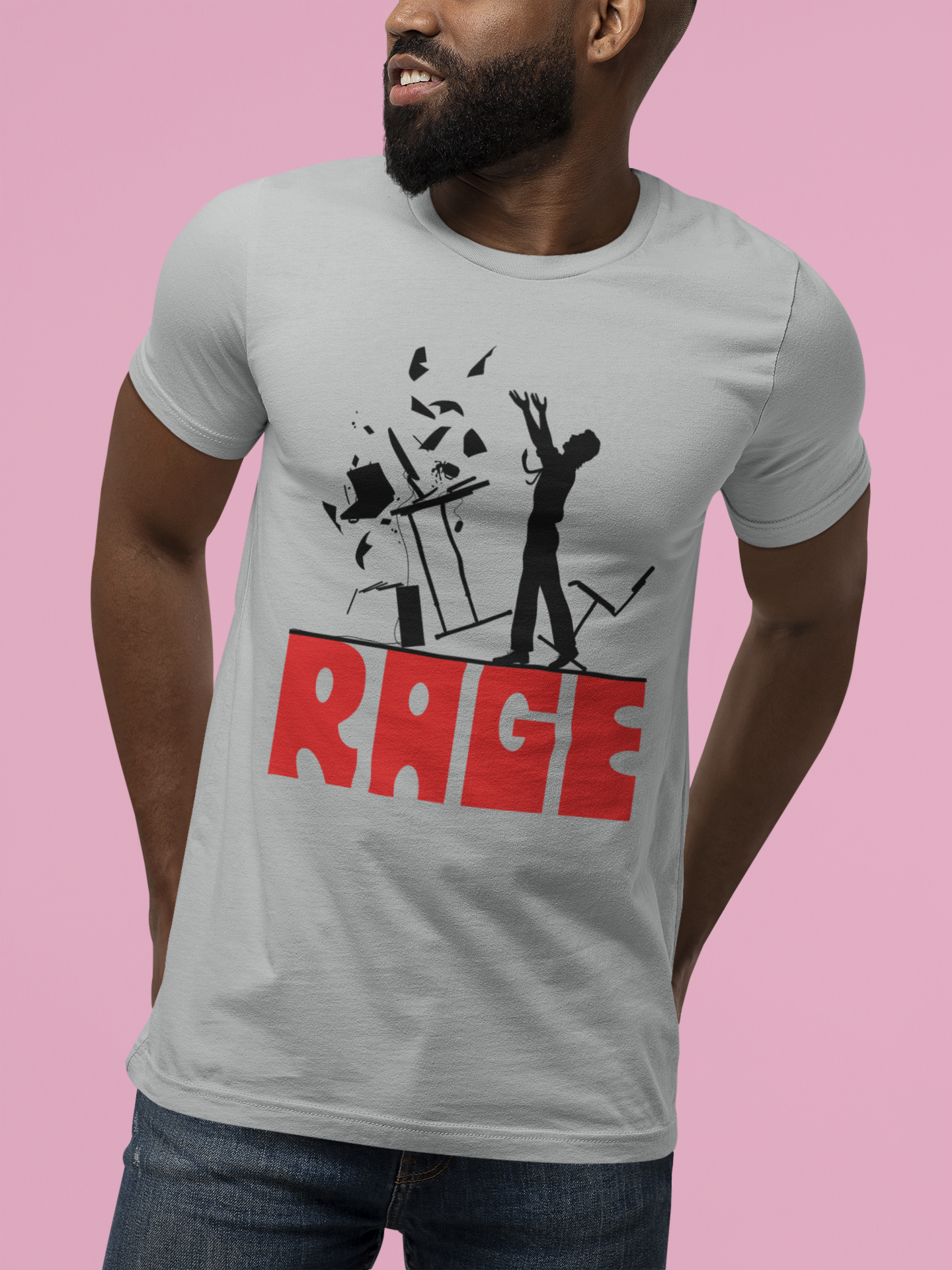 Rage Unisex Jersey Short Sleeve Tee