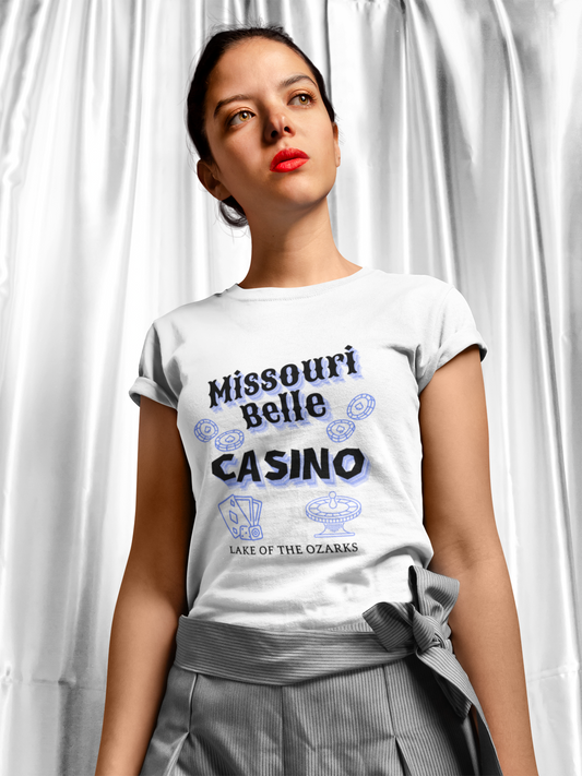 Missouri Belle Casino Lake of the Ozarks Unisex Jersey Short Sleeve Tee