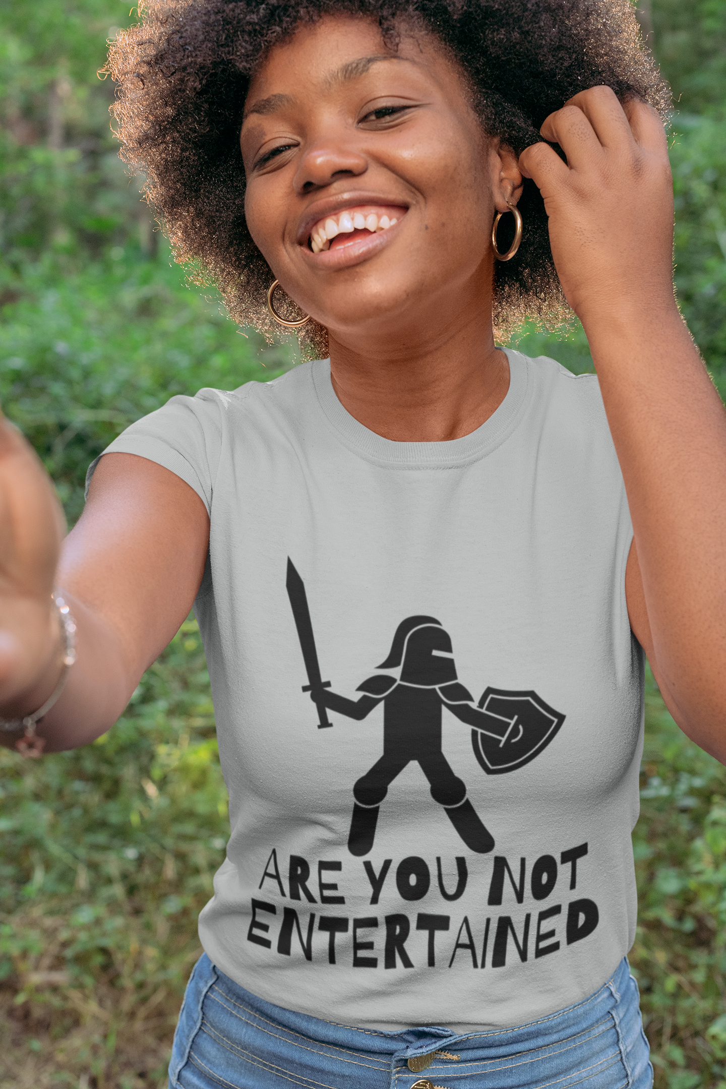 Are You Not Entertained Unisex Jersey Short Sleeve Tee