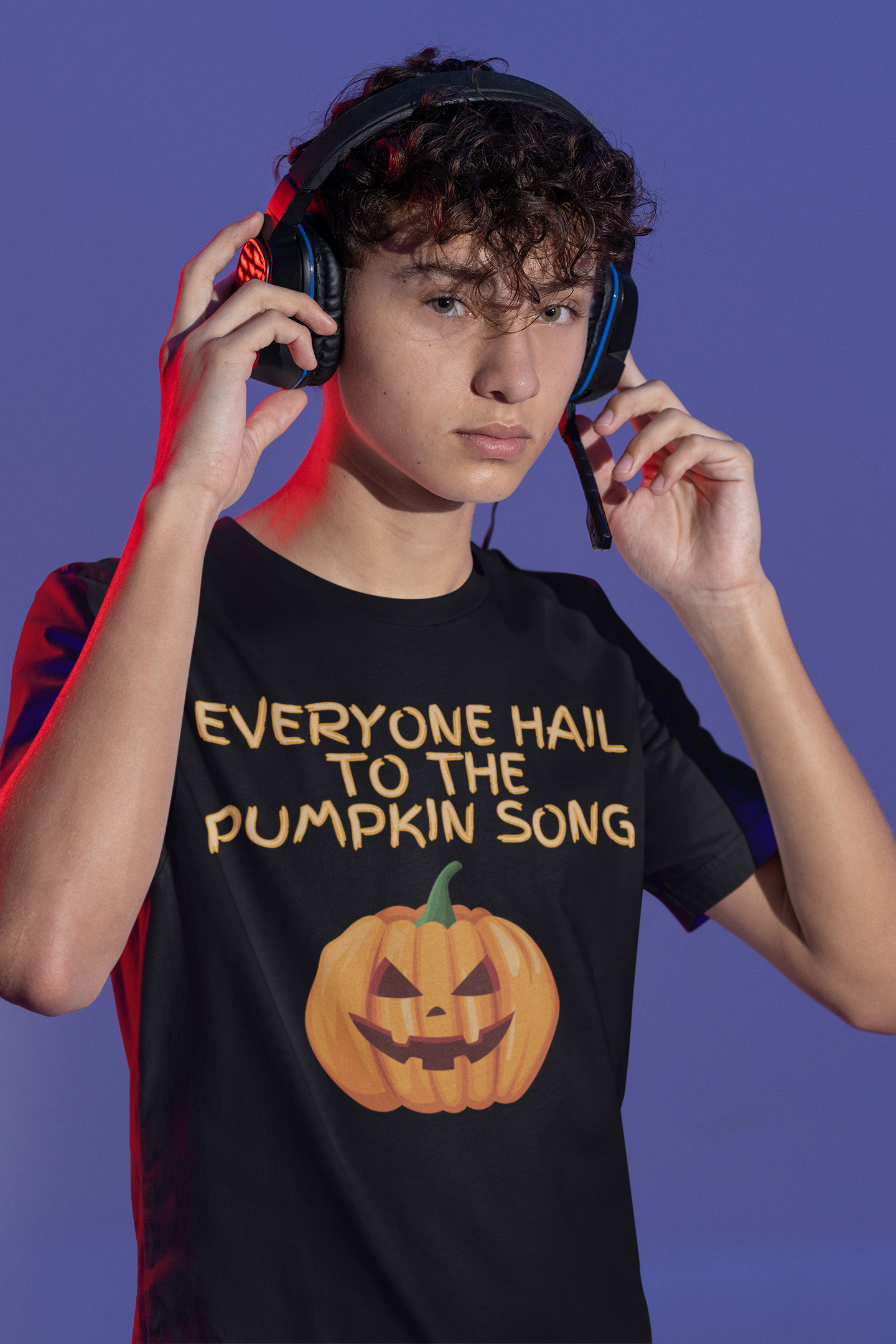 Everyone Hail to the Pumpkin Song Unisex Jersey Short Sleeve Tee