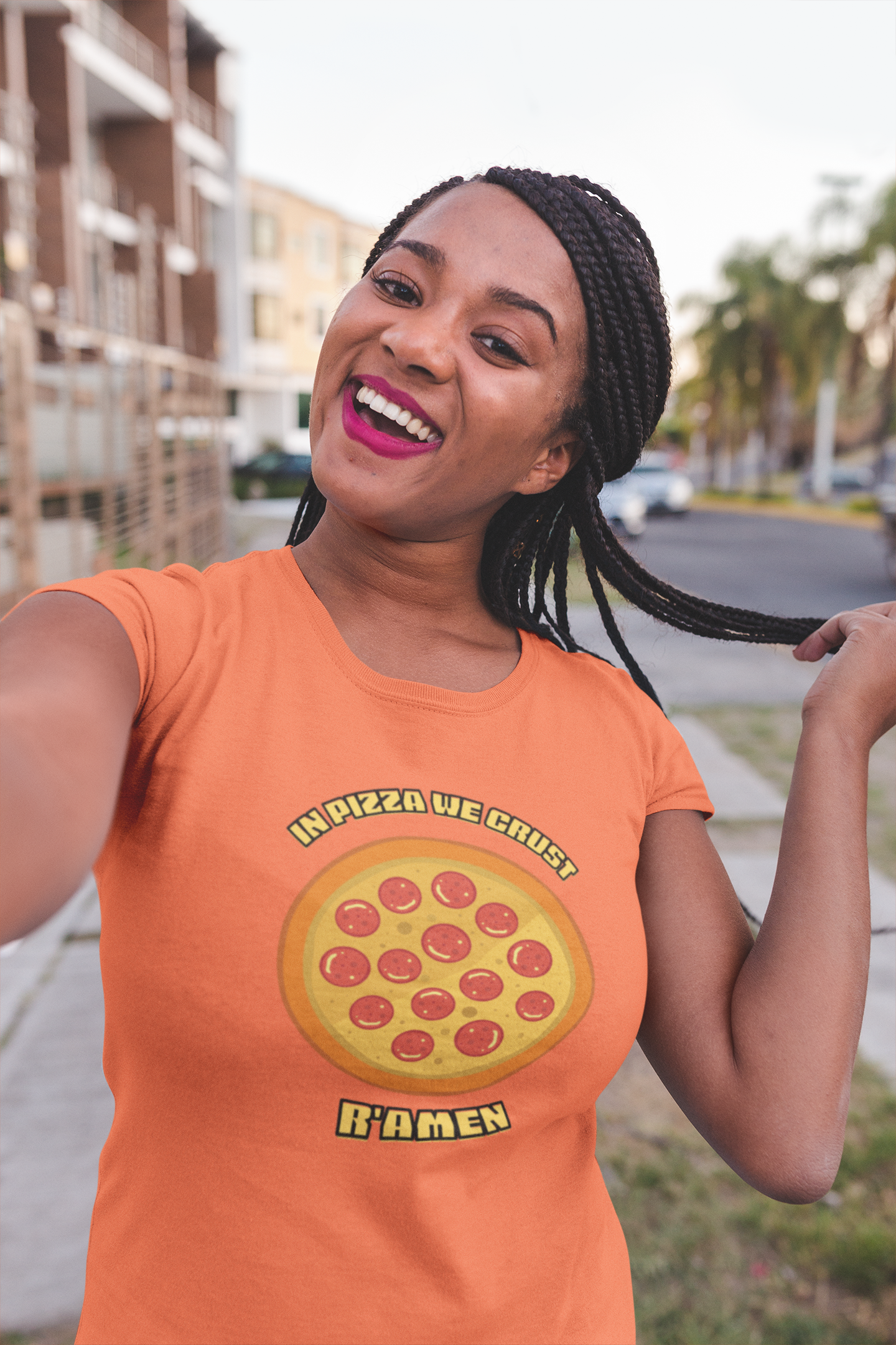 In Pizza We Crust Ramen Unisex Jersey Short Sleeve Tee